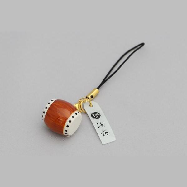 長胴太鼓型ストラップキーホルダー(新バージョン) : 商品詳細 | 浅野太鼓